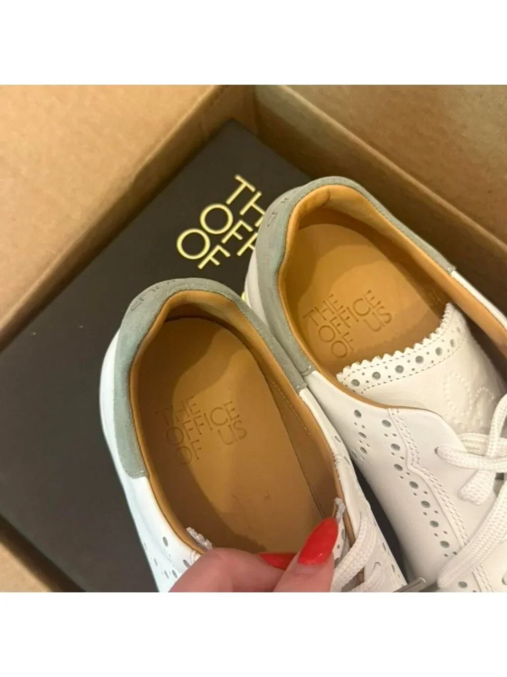 The Office of US  the Elliot sweet mint white sneakers sz 8 39 office of angela